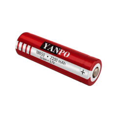 Pila recargable 18650 2200 mAh - Con Pin