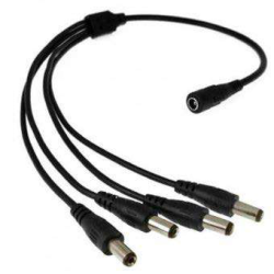 Pulpo conector DC 4 salidas