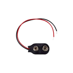 Broche pila 9v