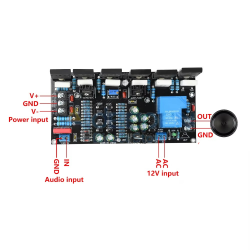 TARJETA AMPLIFICADOR 300W CON PROTECTOR