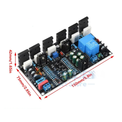 TARJETA AMPLIFICADOR 300W CON PROTECTOR