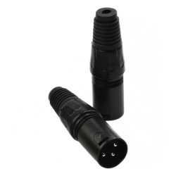 XLR NEGRO MACHO